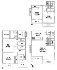 東京都練馬区 間取り