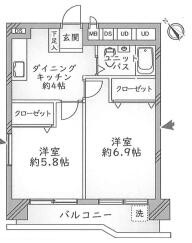 東京都板橋区 間取り