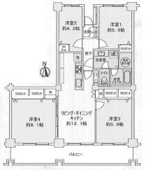 東京都板橋区 間取り