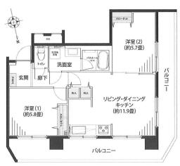 東京都板橋区 間取り